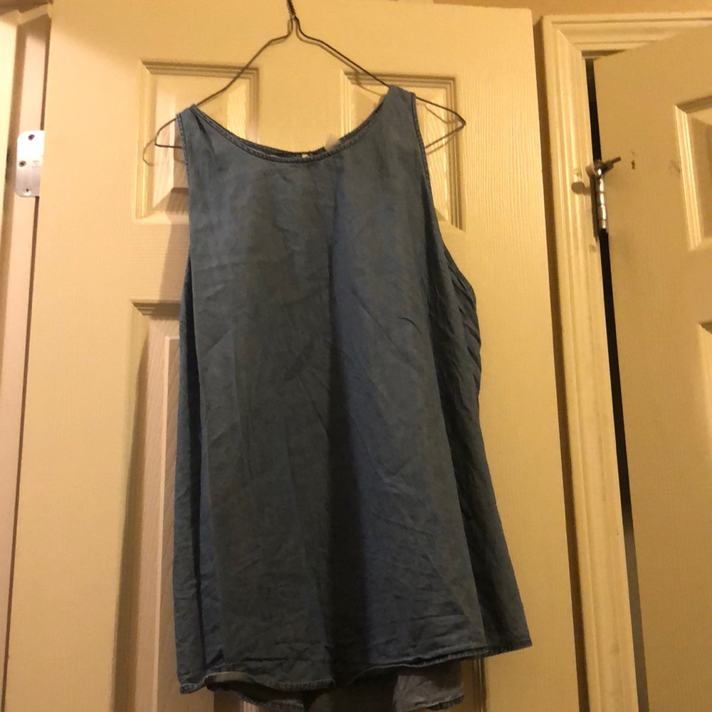 Denim tank